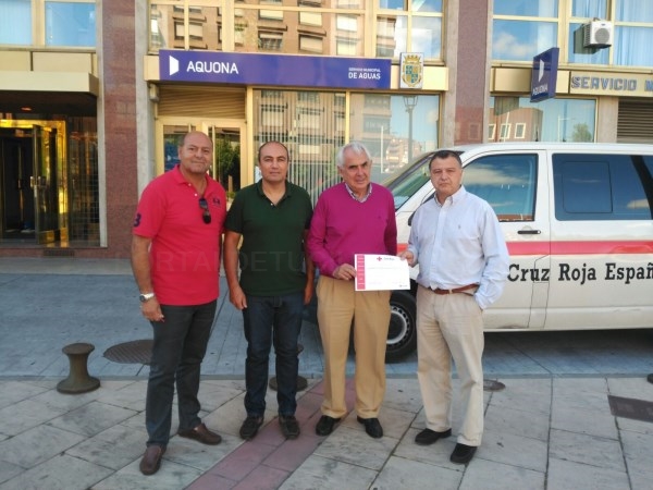 Cruz Roja Española en Palencia  y el personal de la Oficina de Aquona  Palencia estrechan lazos de colaboración.