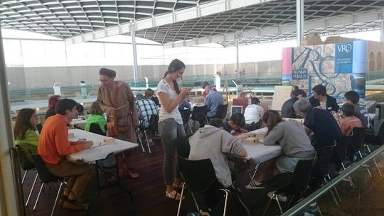 Éxito de participación en el Taller de Matemáticas organizado en el yacimiento La Olmeda.