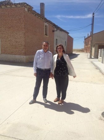 La presidenta de la Diputación visita las distintas actuaciones realizadas por la Institución Provincial en el Valle del Retortillo