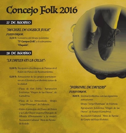 El programa del Festival Concejo Folk 2016 tributará su particular homenaje a Victorio Macho los días 27 y 28 de agosto