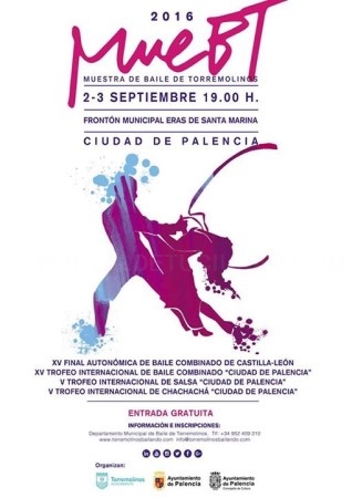 Palencia celebrará la Final de Baile Combinado de Castilla-León y los Trofeos Internacionales de Baile Combinado, de Salsa y de Chachachá