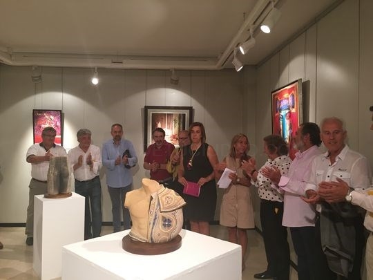 La Diputación cuenta con 6 pintores en la exposición para rendir homenaje a la Plaza de Toros palentina