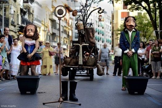 La compañía Markeliñe da la bienvenida al XXXVII Festival de Teatro Ciudad de Palencia con el espectáculo de calle ‘Andante’