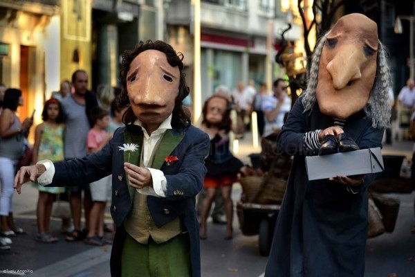 La compañía Markeliñe da la bienvenida al XXXVII Festival de Teatro Ciudad de Palencia con el espectáculo de calle ‘Andante’