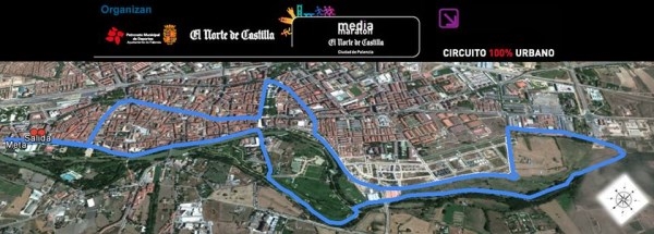 La VII Media Maratón Norte de Castilla tendrá lugar el 6 de noviembre y contará con un circuito homologado por la RFEA de 10.548 metros