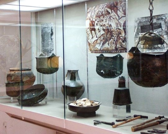 La Diputación estudia la posibilidad de montar una exposición temporal sobre la Olmeda