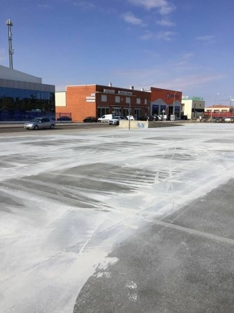 El nuevo aparcamiento ubicado en el Polígono de San Antolín está a punto de entrar en servicio
