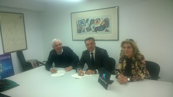 La Obra Social "LA CAIXA" y Cruz Roja Palencia firman un convenio de colaboración