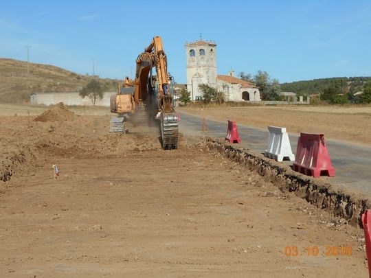 La Diputación cierra al tráfico la PP-2131 en el tramo de Cozuelos de Ojeda durante aproximadamente dos meses