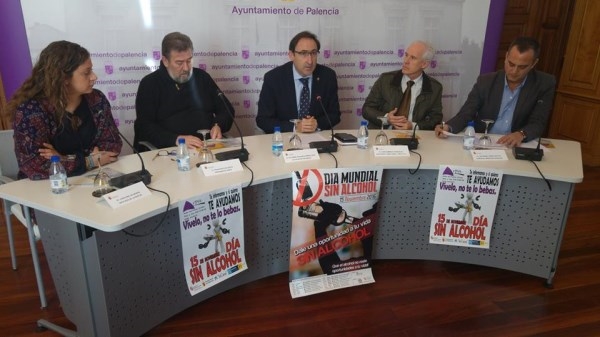 Palencia se une para concienciar sobre los peligros que conlleva el abuso del alcohol con diferentes actividades en torno al día 15 de noviembre