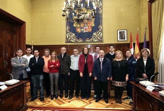 La Diputación de Palencia firma convenios de colaboración con diez de los clubes deportivos palentinos más significativos