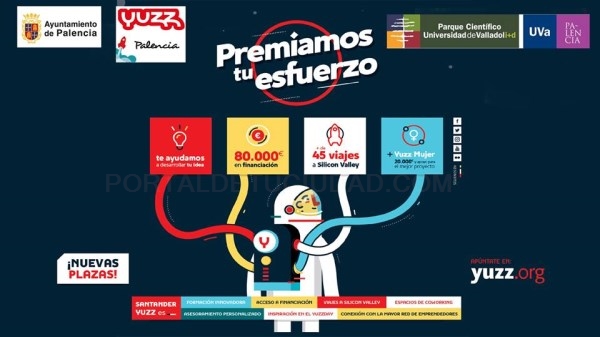 Abierto el plazo del Santander YUZZ con más de 20 plazas para emprendedores de Palencia