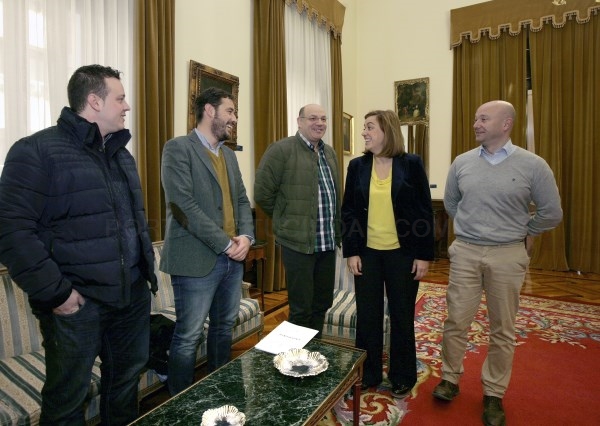 Reunión en Diputación con los representantes de la localidad de Villada