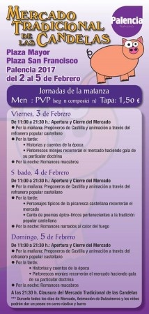 La Fiesta de Las Candelas volverá a contar con un programa completo, variado, centrado en la cultura, la tradición y la gastronomía