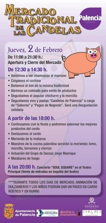 La Fiesta de Las Candelas volverá a contar con un programa completo, variado, centrado en la cultura, la tradición y la gastronomía