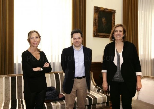 Recepción en la Diputación a José Antonio Lorenzo