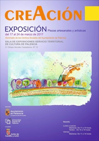 Los alumnos de los Centros Sociales muestran sus obras desde hoy en la Sala de Exposiciones del Servicio Territorial de Cultura de la Junta