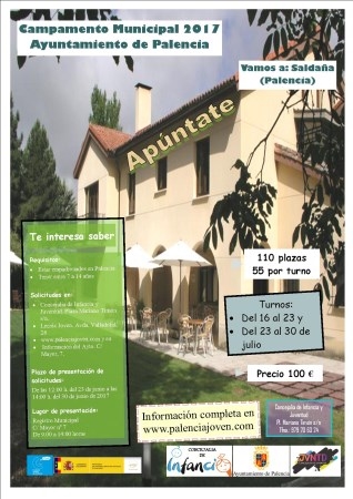 La Concejalía de Juventud abre el plazo de presentación de solicitudes para el campamento juvenil de verano
