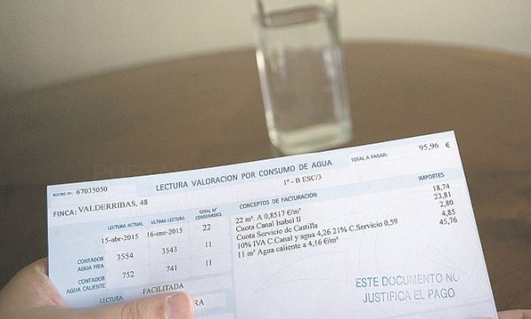El impuesto sobre el agua en Palencia es el más barato de España