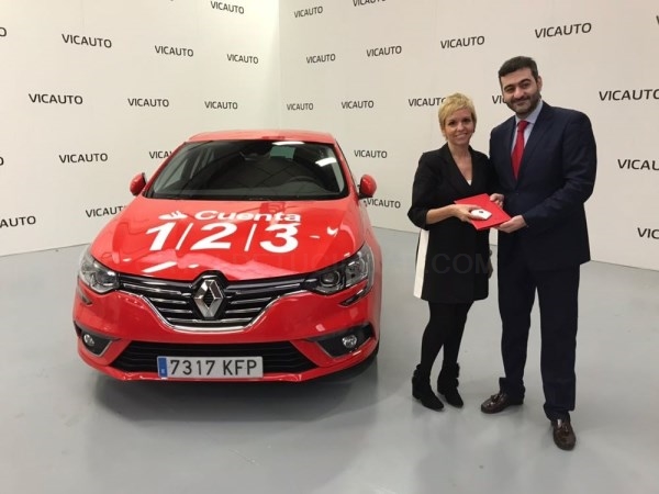 La marca Renault, nuevo proveedor oficial de la entidad bancaria Banco Santander.