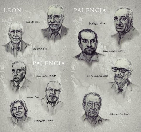El Centro Cultural Lecrác acoge la exposición de Félix de la Vega 'Galería de escritores modernos y contemporáneos de Castilla y León'