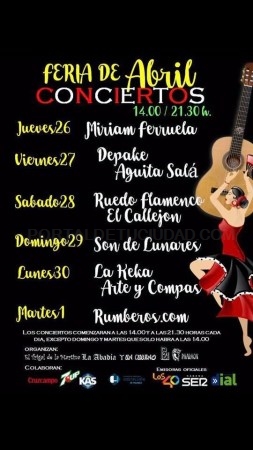 El Parque del Salón acogerá una particular Feria de Abril entre los días 26 de abril y 1 de mayo