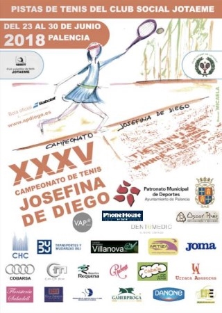 Este domingo comience el Campeonato de Tenis “Josefina de Diego”