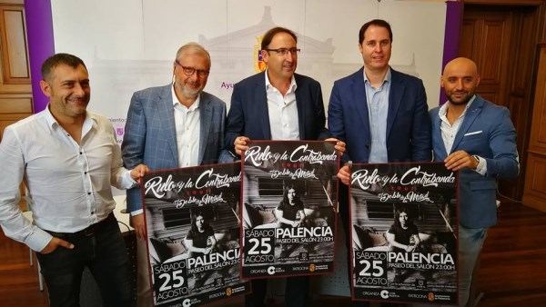 Rulo y la contrabanda será el encargado de abrir el ciclo musical de San Antolín el próximo 25 de agosto en el Parque del Salón a las 23 horas