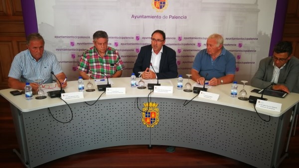 El ayuntamiento de Palencia firma varios convenios de colaboración con Cristo Atlético, CIA y San Telmo