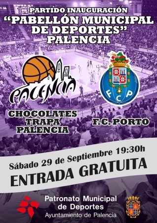Este próximo sábado 29 de septiembre, todos gratis al baloncesto a ver al Poto portugués