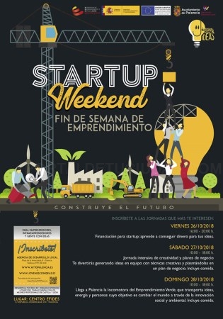 La organización del Start Up Weekend servirá para poner el broche de oro al programa de formación Jóvenes con Ideas