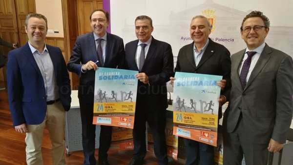 La Plaza de la Inmaculada será de nuevo salida y llegada de la VI Carrera Solidaria Caixabank el próximo 24 de febrero