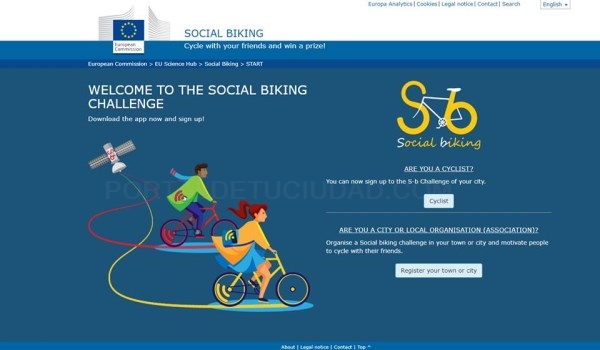 Palencia se ha alzado como la mejor de las 25 ciudades europeas que participaron en el 'Social Biking Challenge 2018'