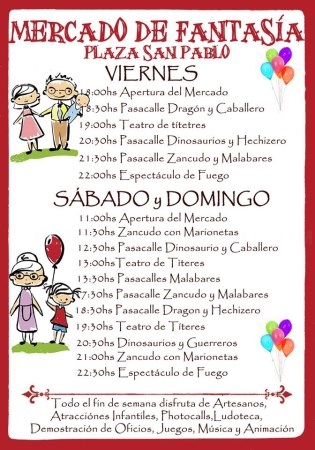 San Pablo viajará a la era jurásica con motivo de la celebración de la tercera edición del Fin de Semana de las Familias