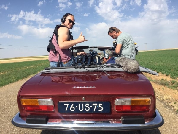 Una cadena de televisi´on holandesa rueda en Palencia para una serie de viajes de su canal