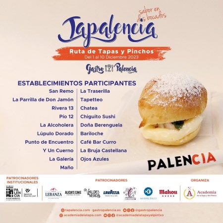 19 bares y restaurantes de Palencia participarán en la cuarta edición de ‘TaPalencia’