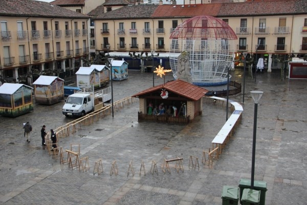 Los Reyes se adelantan en Palencia con el reparto de 7.500 raciones de Roscón
