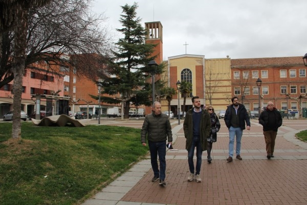 El Ayuntamiento de Palencia recoge las peticiones vecinales de los barrios de San Juanillo y San Miguel
