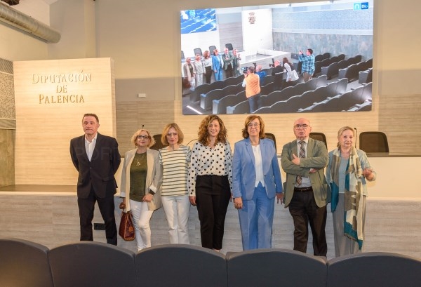 La remodelación del salón de actos del Centro Cultural Provincial de Palencia ya es una realidad