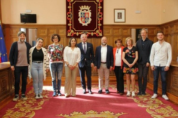 El delegado del Gobierno en Castilla y León, Nicanor Sen Vélez, visita Palencia