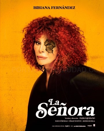 Bibiana Fernández representa ‘La señora’ este domingo en el Teatro Ortega