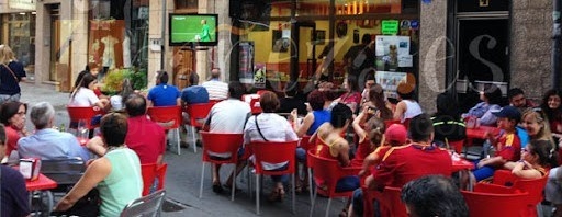 Autorizada la instalación de terrazas con televisores en la calle durante la Eurocopa