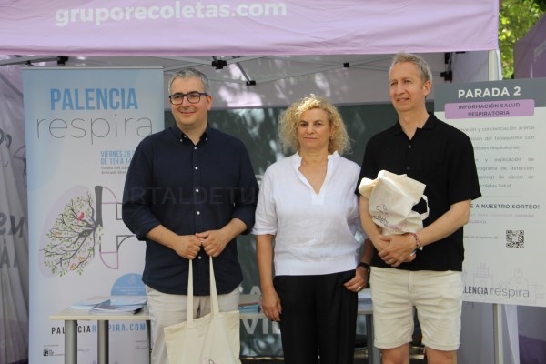 La Fundación Recoletas Salud y el Ayuntamiento organizan la campaña 'Respira Palencia'