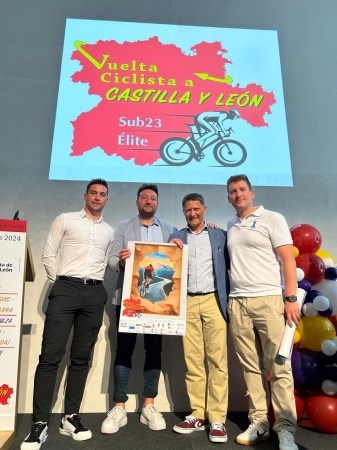 La Diputación colabora con el Club Deportivo Entresierras para la celebración de la Vuelta Ciclista a Castilla y León sub23