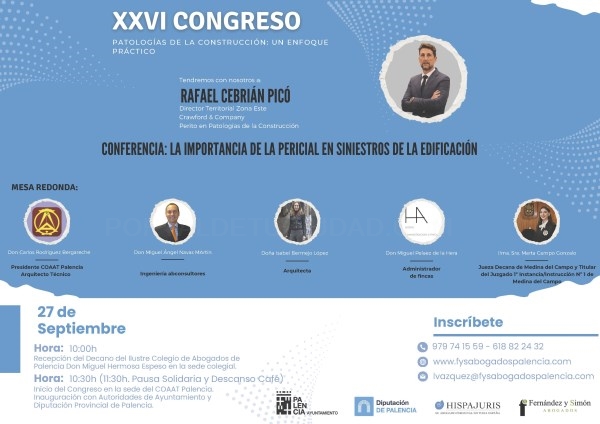 Se celebra en Palencia el XVI Congreso Nacional de Abogados