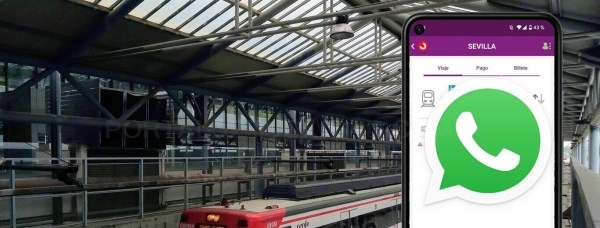 Renfe abre un nuevo canal de comunicación por Whatsapp