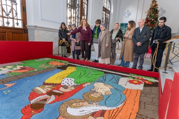 La Diputación palentina se vuelca un año más en la tradición belenista con un nacimiento histórico de 30 metros en el Centro Culural