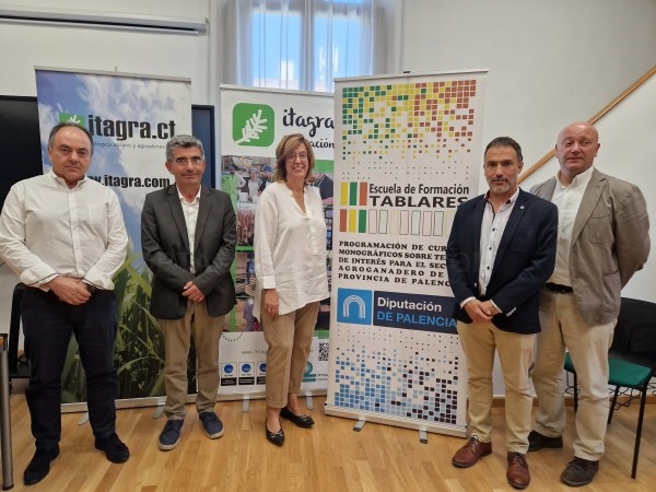 La Diputación de Palencia comprometida con la innovación en el sector agrario de la provincia mediante la colaboración con ITAGRA C.T.
