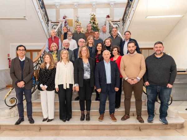La Diputación de Palencia rinde homenaje a sus trabajadores y reconoce los servicios prestados a sus trabajadores más veteranos