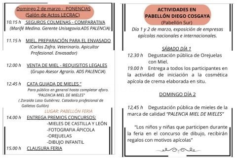 La VI Feria Apícola de Castilla y León se celebrará en Palencia los días 1 y 2 de marzo